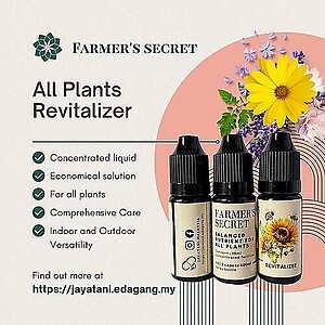 Famer's Secret 10ml Concentrated 0.3% Plant Nutrient